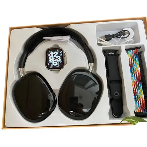 P9 Series 10 with head phone +7strap watch best quality in all social media