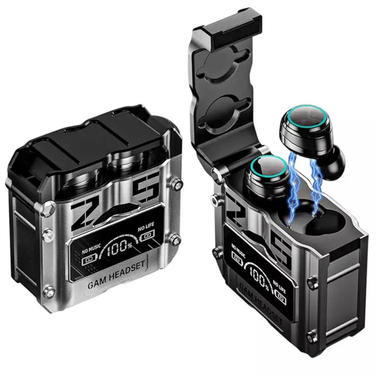 M25 Gaming AirPods – Ultra Low Latency Wireless Earbuds with LED Display